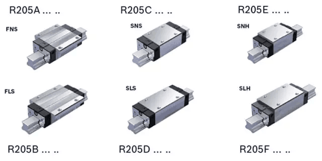 力士乐导轨滑块的型式 力士乐导轨滑块的型式